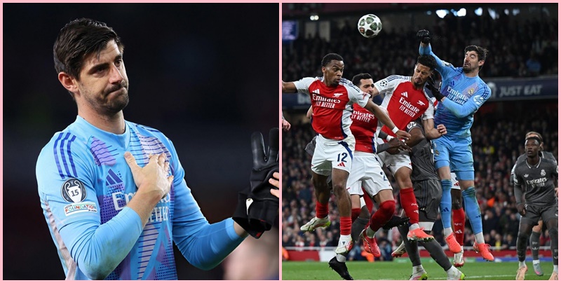 Thibaut Courtois:”Real không thua Arsenal, real thua Declan Rice”