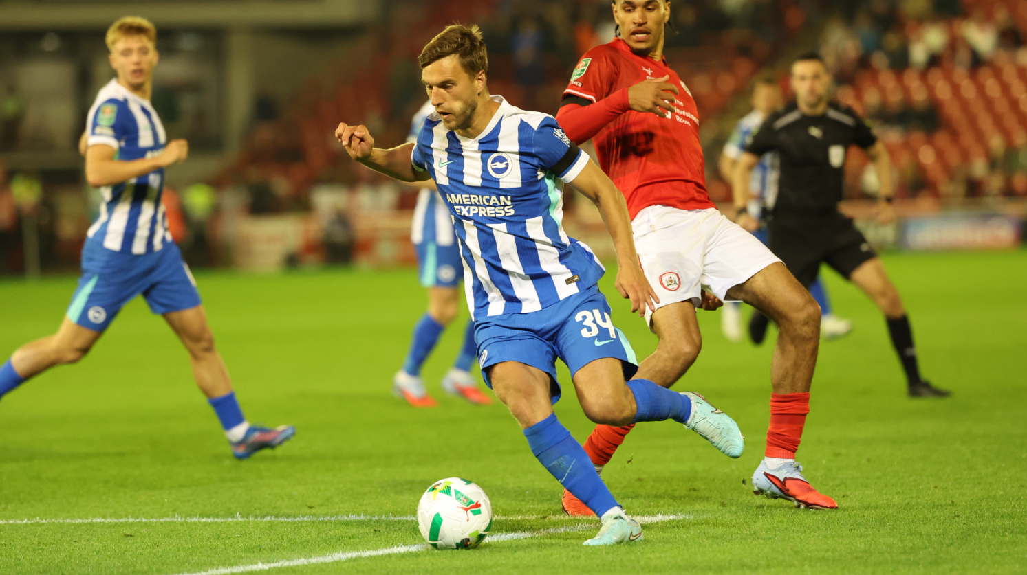 Barnsley vs Brighton (01:45 &#8211; 24/09) | Xem lại trận đấu